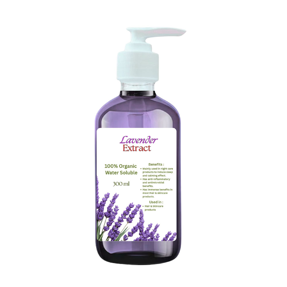 Herbal Extracts – Without Saya Logo – Lavender Extract 300ml