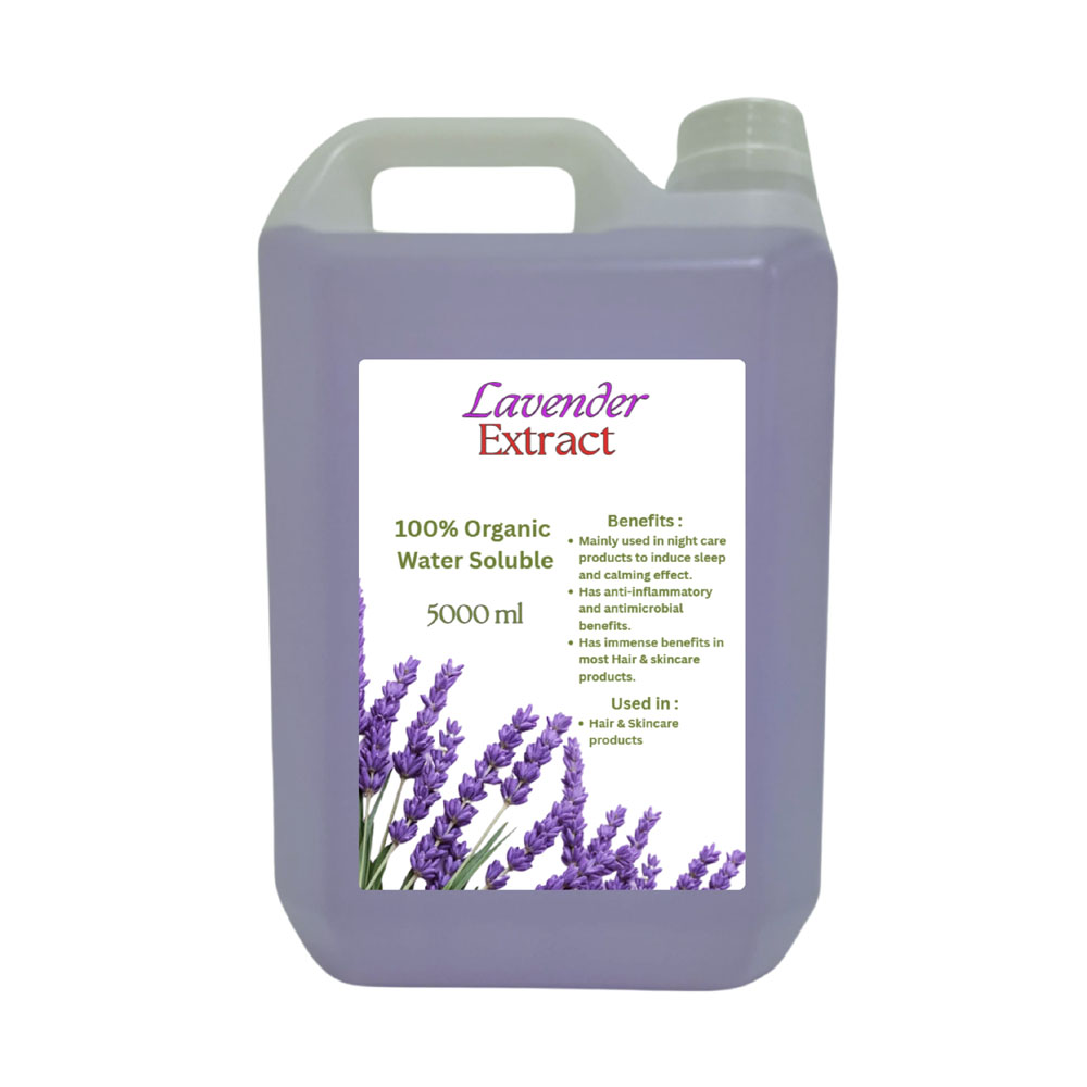 Herbal Extracts - Without Saya Logo - Lavender Extract 5000ml