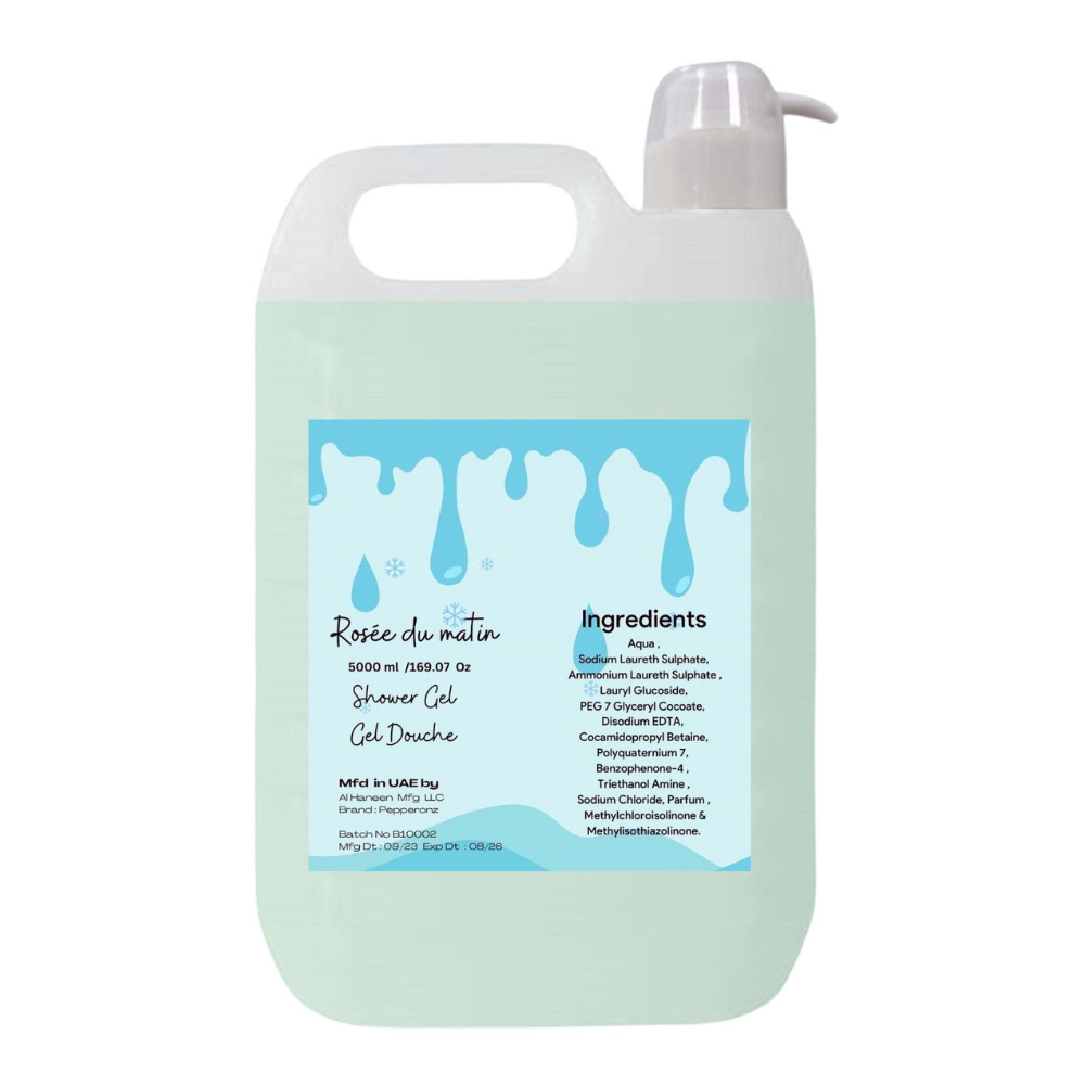 RDM Shower gel 5 Ltr