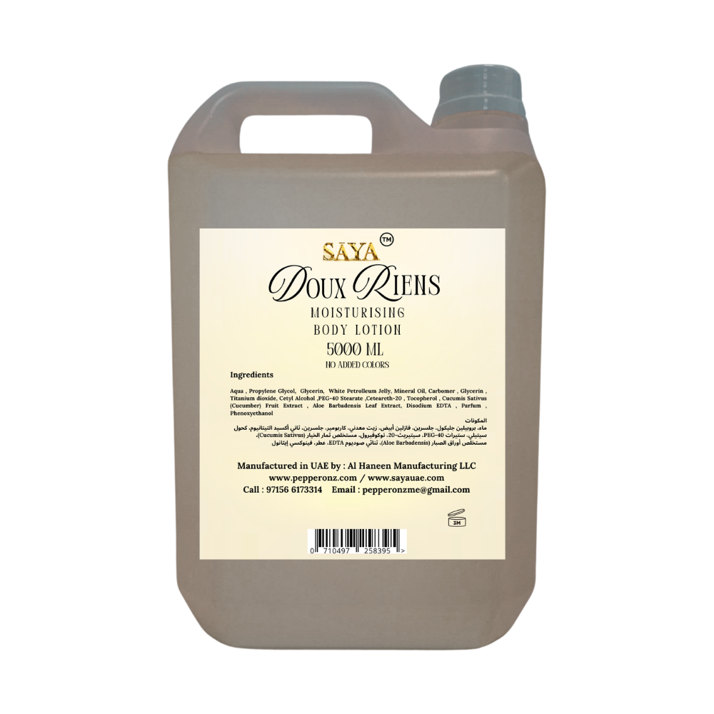 DOUX RIENS 5 ltr label+Pic bl